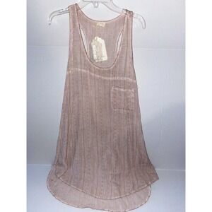 Hyku Women Pink Sleeveless Blouse S Shirt NWT Lightweight Summer Top